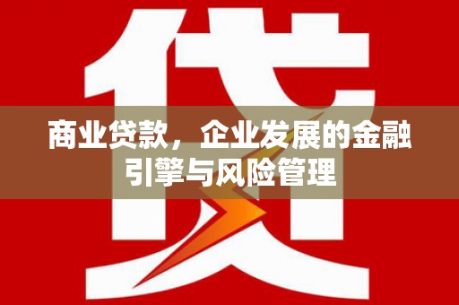 永靖商业贷款，企业发展的金融引擎与风险管理
