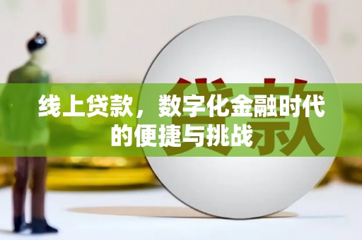 永靖线上贷款，数字化金融时代的便捷与挑战