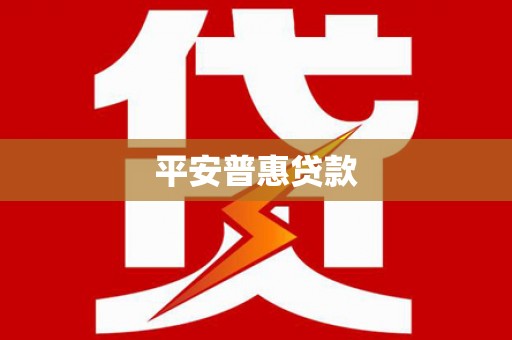 永靖平安普惠贷款