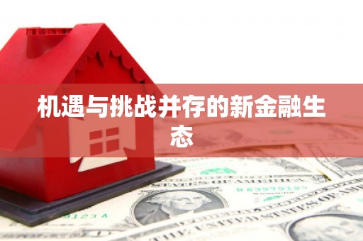 永靖机遇与挑战并存的新金融生态