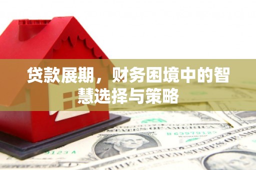 永靖贷款展期，财务困境中的智慧选择与策略