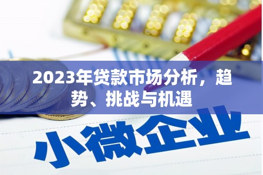 永靖2023年贷款市场分析，趋势、挑战与机遇
