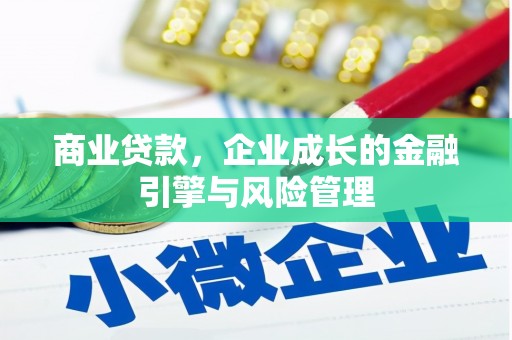永靖商业贷款，企业成长的金融引擎与风险管理