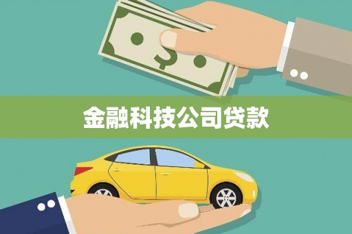 永靖金融科技公司贷款