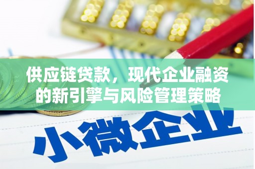 永靖供应链贷款，现代企业融资的新引擎与风险管理策略
