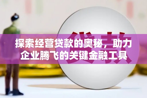 永靖探索经营贷款的奥秘，助力企业腾飞的关键金融工具