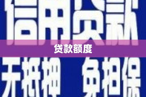 永靖贷款额度