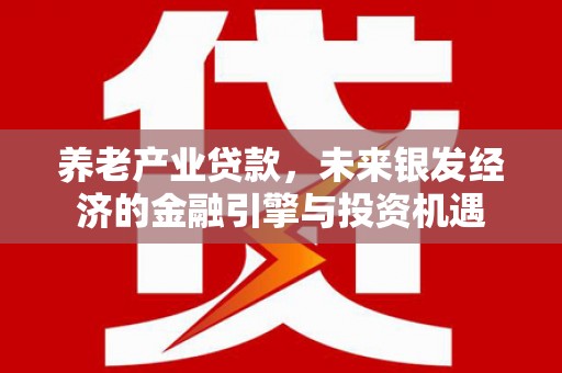 永靖养老产业贷款，未来银发经济的金融引擎与投资机遇
