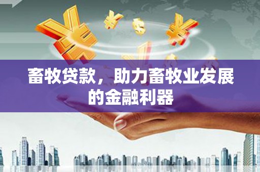 永靖畜牧贷款，助力畜牧业发展的金融利器