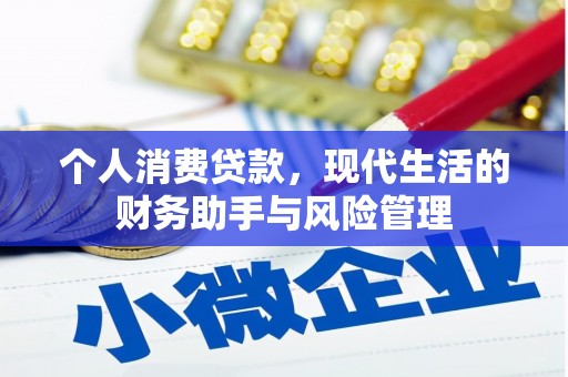 永靖个人消费贷款，现代生活的财务助手与风险管理