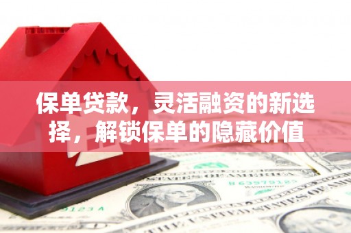 永靖保单贷款，灵活融资的新选择，解锁保单的隐藏价值