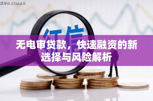 永靖无电审贷款，快速融资的新选择与风险解析