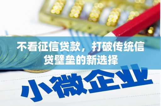 永靖不看征信贷款，打破传统信贷壁垒的新选择
