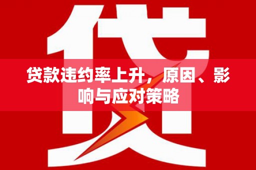 永靖贷款违约率上升，原因、影响与应对策略