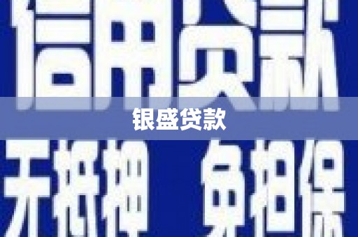 永靖银盛贷款