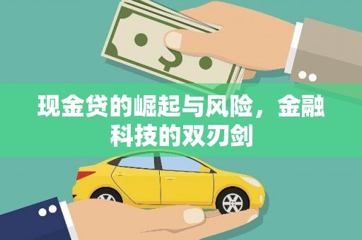 永靖现金贷的崛起与风险，金融科技的双刃剑