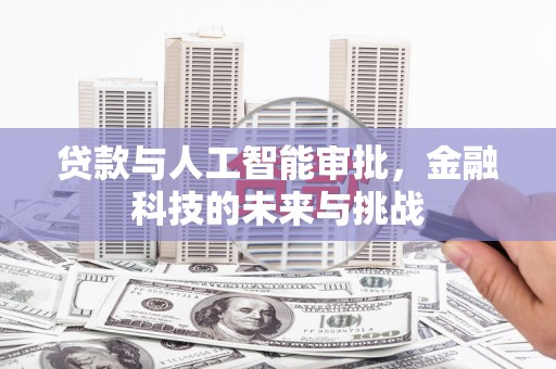 永靖贷款与人工智能审批，金融科技的未来与挑战