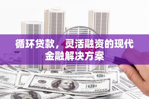 永靖循环贷款，灵活融资的现代金融解决方案