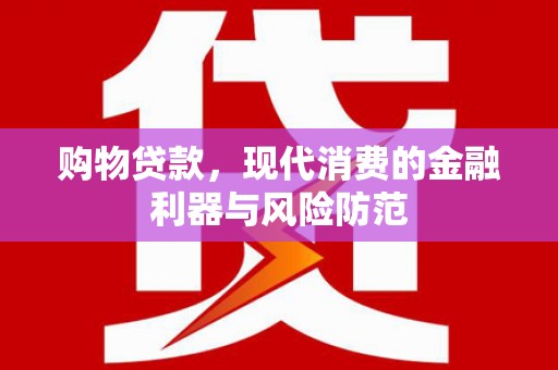 永靖购物贷款，现代消费的金融利器与风险防范