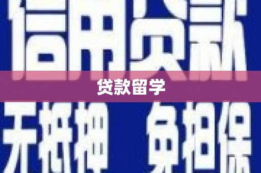 永靖贷款留学