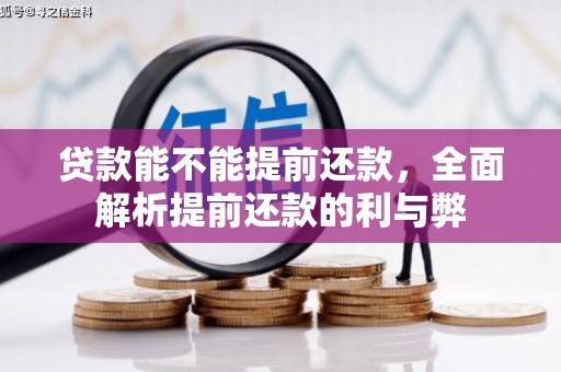 永靖贷款能不能提前还款，全面解析提前还款的利与弊