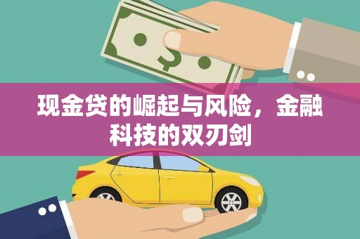 永靖现金贷的崛起与风险，金融科技的双刃剑