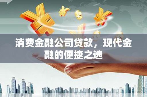 永靖消费金融公司贷款，现代金融的便捷之选