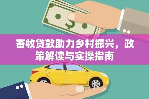 永靖畜牧贷款助力乡村振兴，政策解读与实操指南