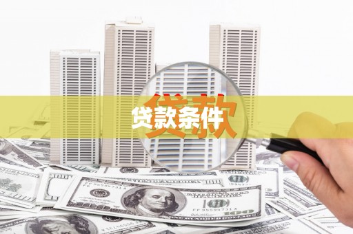 永靖贷款条件