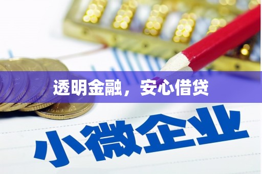 永靖透明金融，安心借贷