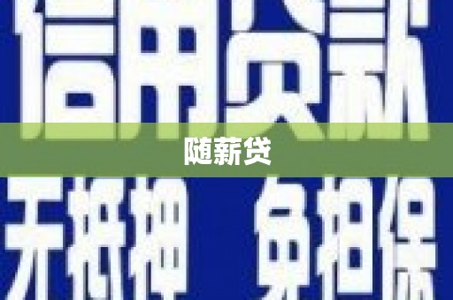 永靖随薪贷