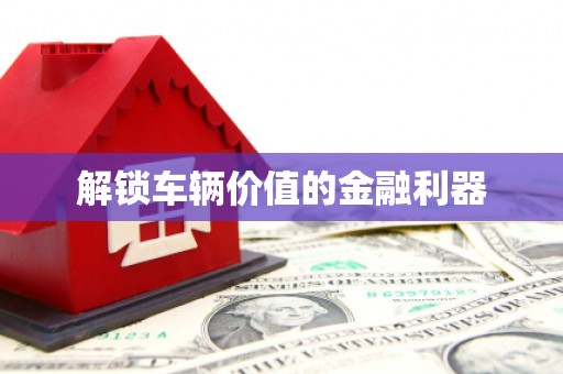 永靖解锁车辆价值的金融利器