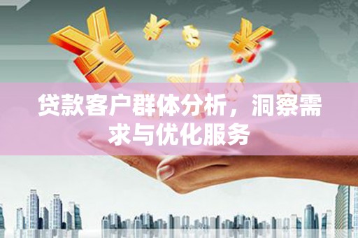 永靖贷款客户群体分析，洞察需求与优化服务